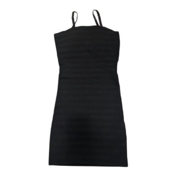 Marciano bodycon mini dress black womens size XS - Picture 2 of 7